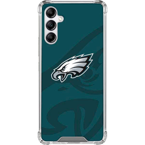 NFL Philadelphia Eagles Double Vision Galaxy A15 5G Clear Case