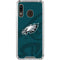NFL Philadelphia Eagles Double Vision Galaxy A30 Clear Case