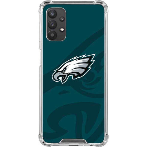 NFL Philadelphia Eagles Double Vision Galaxy A32 5G Clear Case