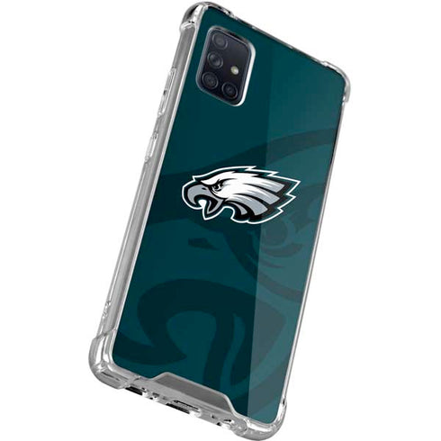 NFL Philadelphia Eagles Double Vision Galaxy A51 5G Clear Case