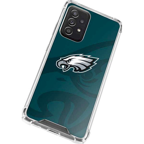 NFL Philadelphia Eagles Double Vision Galaxy A52 5G Clear Case