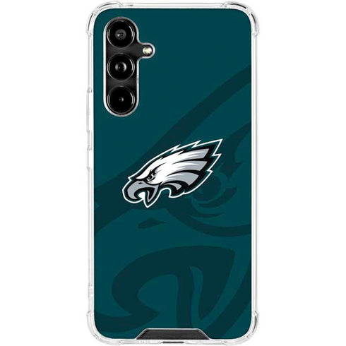 NFL Philadelphia Eagles Double Vision Galaxy A54 5G Clear Case