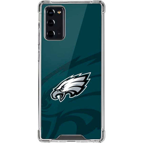 NFL Philadelphia Eagles Double Vision Galaxy Note20 5G Clear Case
