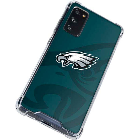 NFL Philadelphia Eagles Double Vision Galaxy S20 FE Clear Case