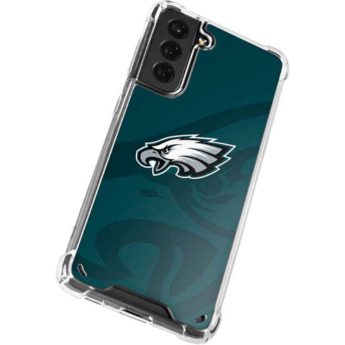 NFL Philadelphia Eagles Double Vision Galaxy S21 5G Clear Case