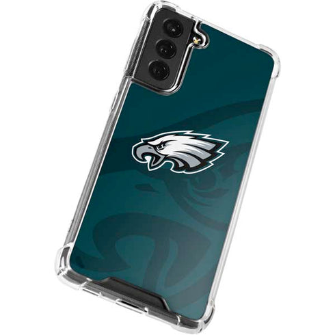 NFL Philadelphia Eagles Double Vision Galaxy S22 Plus Clear Case