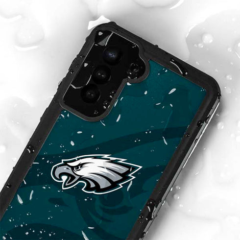 NFL Philadelphia Eagles Double Vision Galaxy S23 Plus Waterproof Case