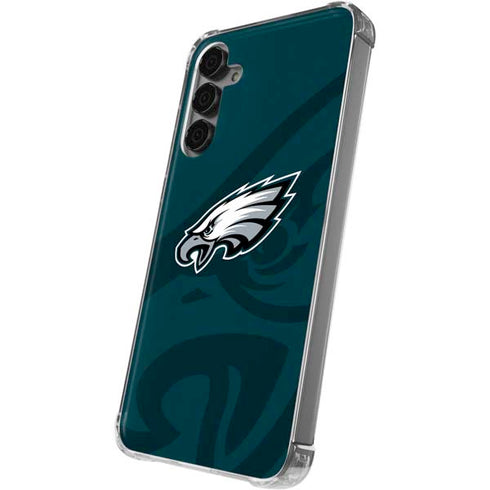 NFL Philadelphia Eagles Double Vision Galaxy S24 Plus Clear Case