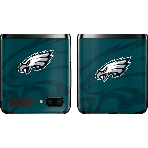 NFL Philadelphia Eagles Double Vision Galaxy Z Flip Skin