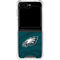 NFL Philadelphia Eagles Double Vision Galaxy Z Flip5 5G Clear Case