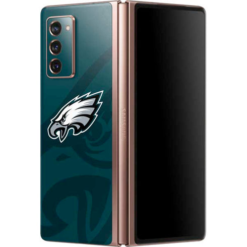 NFL Philadelphia Eagles Double Vision Galaxy Z Fold2 5G Skin
