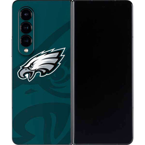 NFL Philadelphia Eagles Double Vision Galaxy Z Fold4 5G Skin