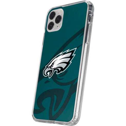 NFL Philadelphia Eagles Double Vision iPhone 11 Pro Clear Case