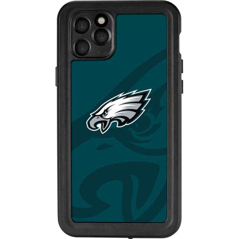 NFL Philadelphia Eagles Double Vision iPhone 11 Pro Max Waterproof Case