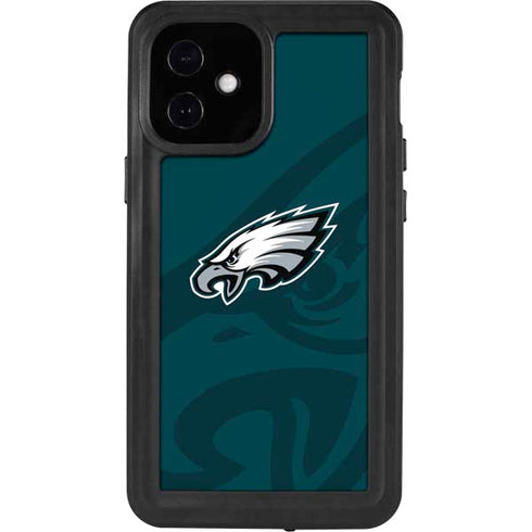 NFL Philadelphia Eagles Double Vision iPhone 12 Mini Waterproof Case