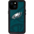 NFL Philadelphia Eagles Double Vision iPhone 13 Mini Waterproof Case