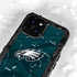 NFL Philadelphia Eagles Double Vision iPhone 13 Mini Waterproof Case