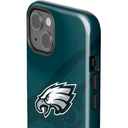 NFL Philadelphia Eagles Double Vision iPhone 15 Plus Impact Case