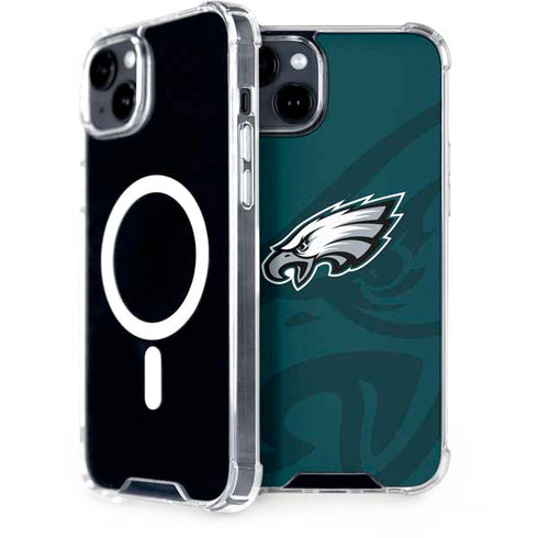 NFL Philadelphia Eagles Double Vision iPhone 15 Plus MagSafe Case