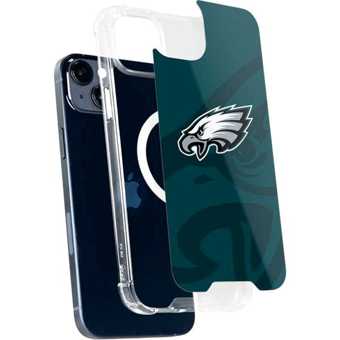 NFL Philadelphia Eagles Double Vision iPhone 15 Plus MagSafe Case