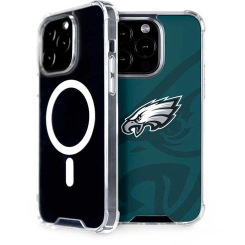 NFL Philadelphia Eagles Double Vision iPhone 15 Pro MagSafe Case