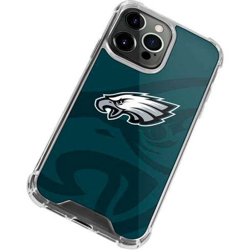 NFL Philadelphia Eagles Double Vision iPhone 15 Pro Max Clear Case
