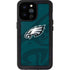 NFL Philadelphia Eagles Double Vision iPhone 14 Pro Max Waterproof Case