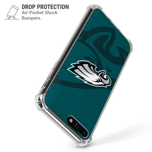 NFL Philadelphia Eagles Double Vision iPhone 7/8 Plus Clear Case