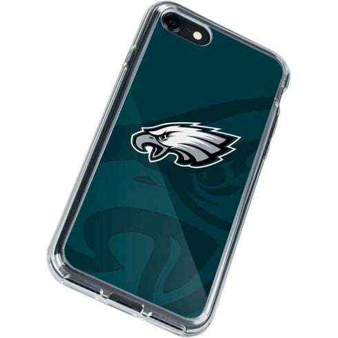 NFL Philadelphia Eagles Double Vision iPhone SE (2nd & 3rd Gen) Clear Case