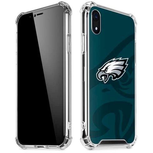 NFL Philadelphia Eagles Double Vision iPhone XR Clear Case