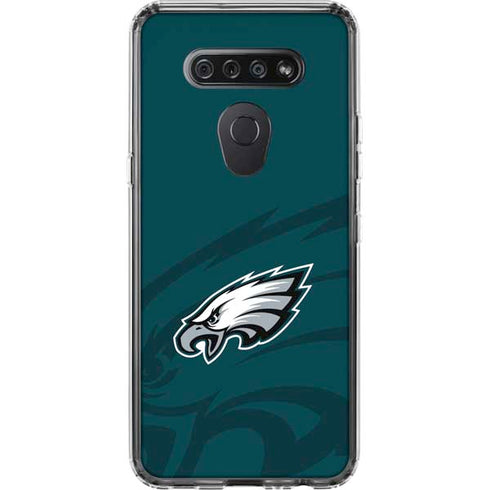 NFL Philadelphia Eagles Double Vision LG K51/Q51 Clear Case