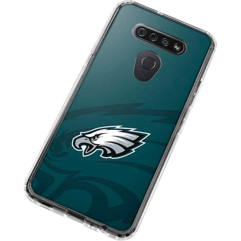 NFL Philadelphia Eagles Double Vision LG K51/Q51 Clear Case