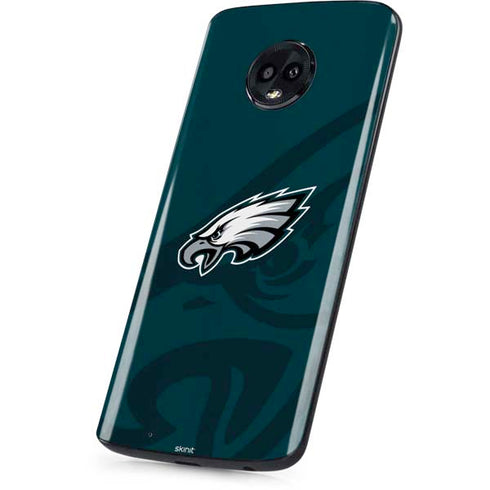 NFL Philadelphia Eagles Double Vision Moto G6 Skin