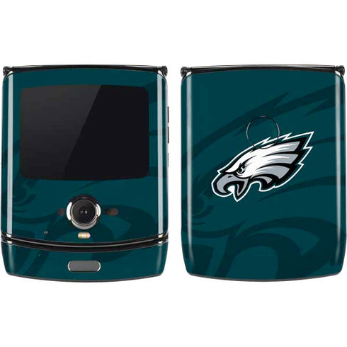 NFL Philadelphia Eagles Double Vision Motorola RAZR Skin