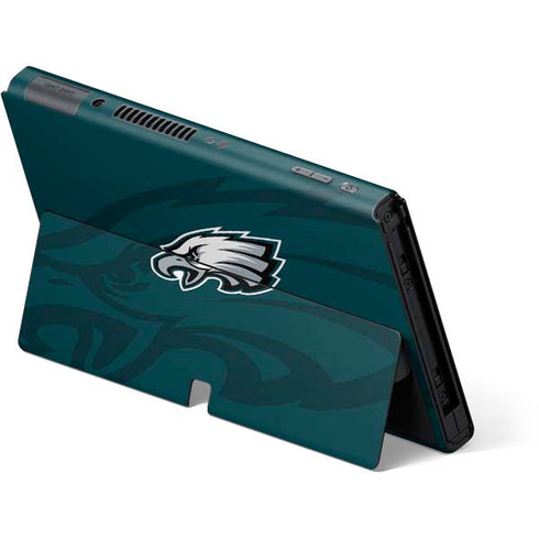 NFL Philadelphia Eagles Double Vision Nintendo Switch OLED (2021) Skin