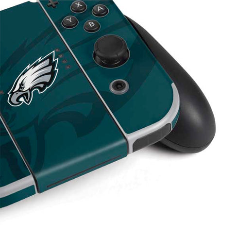 NFL Philadelphia Eagles Double Vision Nintendo Switch OLED (2021) Skin