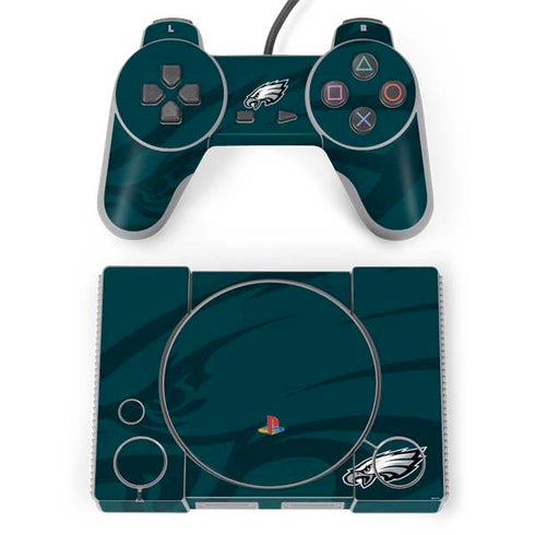 NFL Philadelphia Eagles Double Vision PlayStation Classic Bundle Skin