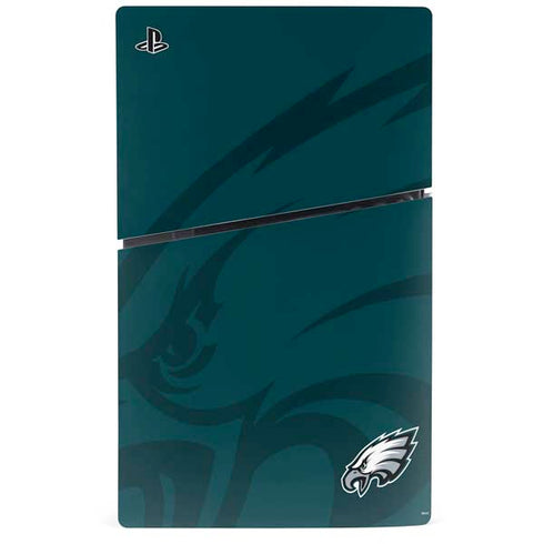 NFL Philadelphia Eagles Double Vision PS5 Slim Disk Console Skin