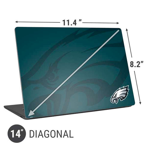 NFL Philadelphia Eagles Double Vision Universal Laptop 14in (11.4 x 8.2in) Skin