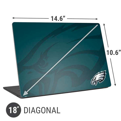 NFL Philadelphia Eagles Double Vision Universal Laptop 18in (14.6 x 10.6in) Skin