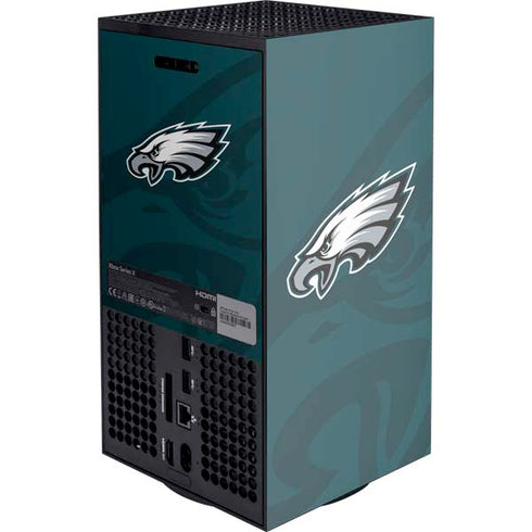NFL Philadelphia Eagles Double Vision Xbox Series X Console Skin