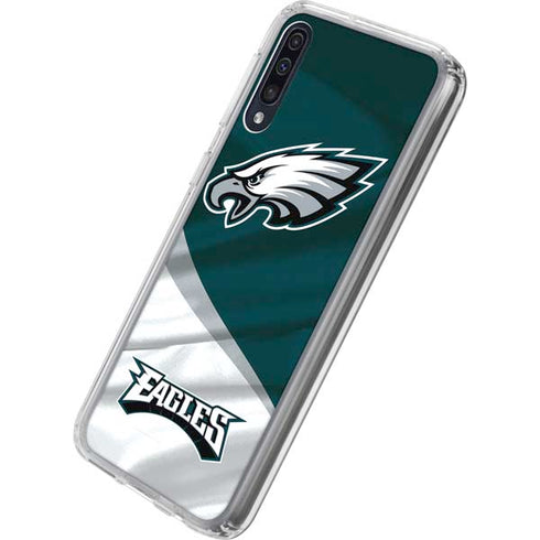 NFL Philadelphia Eagles Galaxy A50 Clear Case