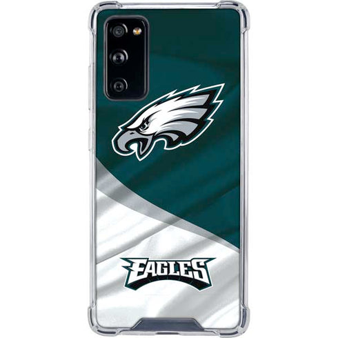 NFL Philadelphia Eagles Galaxy S20 FE Clear Case