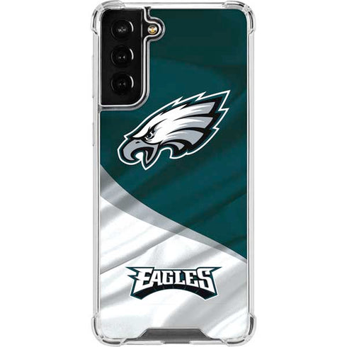 NFL Philadelphia Eagles Galaxy S21 FE Clear Case