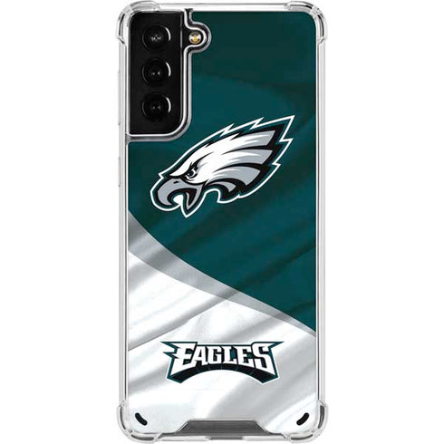 NFL Philadelphia Eagles Galaxy S21 Plus 5G Clear Case