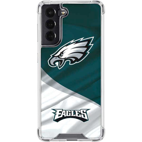 NFL Philadelphia Eagles Galaxy S22 Clear Case