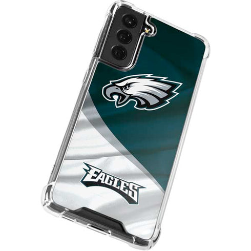 NFL Philadelphia Eagles Galaxy S22 Plus Clear Case