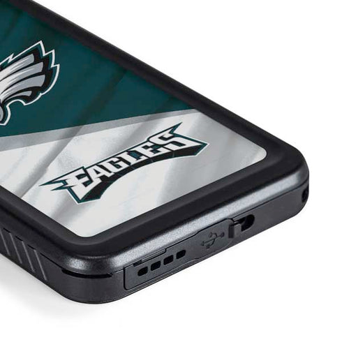 NFL Philadelphia Eagles Galaxy S23 Waterproof Case