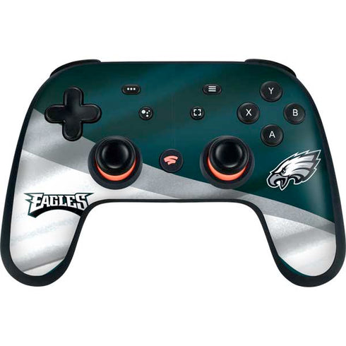NFL Philadelphia Eagles Google Stadia Controller Skin