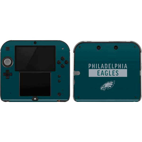 NFL Philadelphia Eagles Green Performance Series Nintendo 2DS Skin